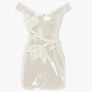 MALVA FLOREA
Mini Sequin Dress in Navajo